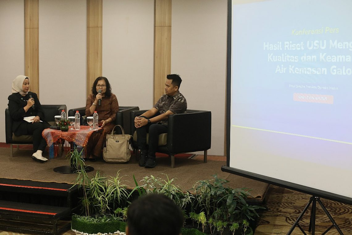 Penelitian Terbaru USU Buktikan BPA Tidak Terdeteksi pada Air Minum Kemasan Galon yang Terpapar Sinar Matahari