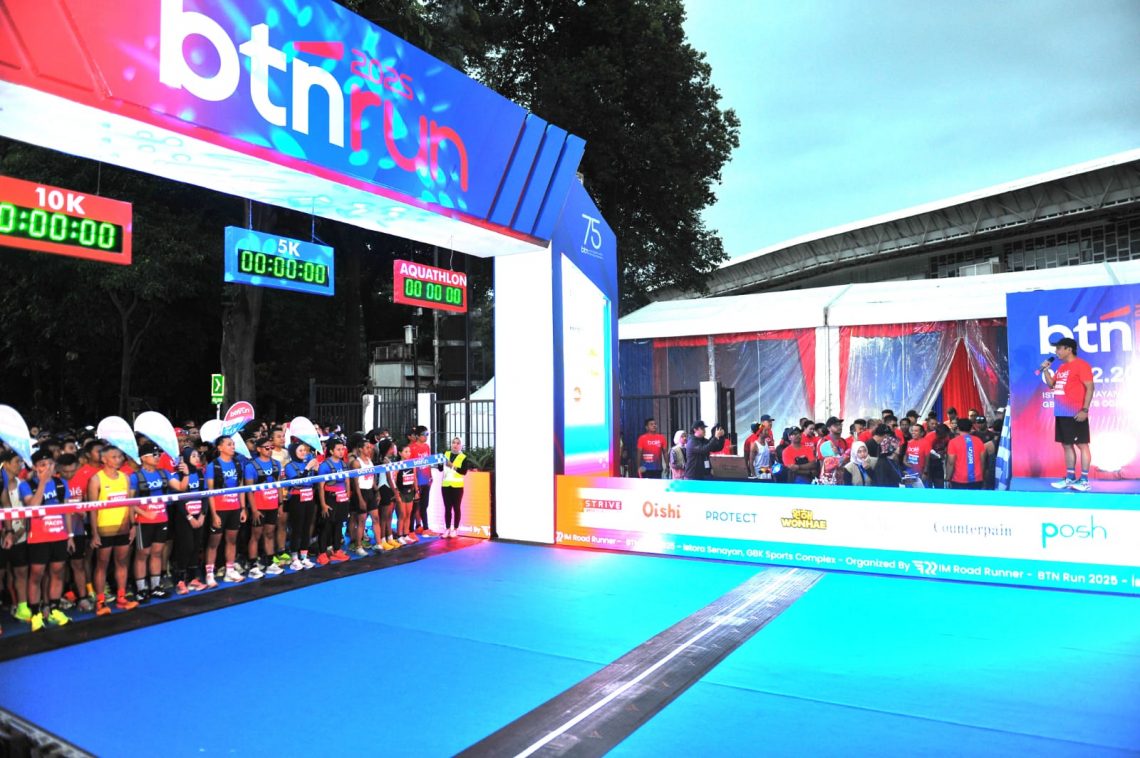 75 Tahun, BTN Gelar BTN Run Road to BTN JAKIM 2025