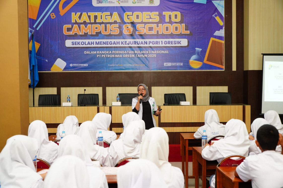 Hari Kanker Sedunia: Petrokimia Gresik Bangun Kesadaran Kesehatan Pelajar Di Empat Sekolah