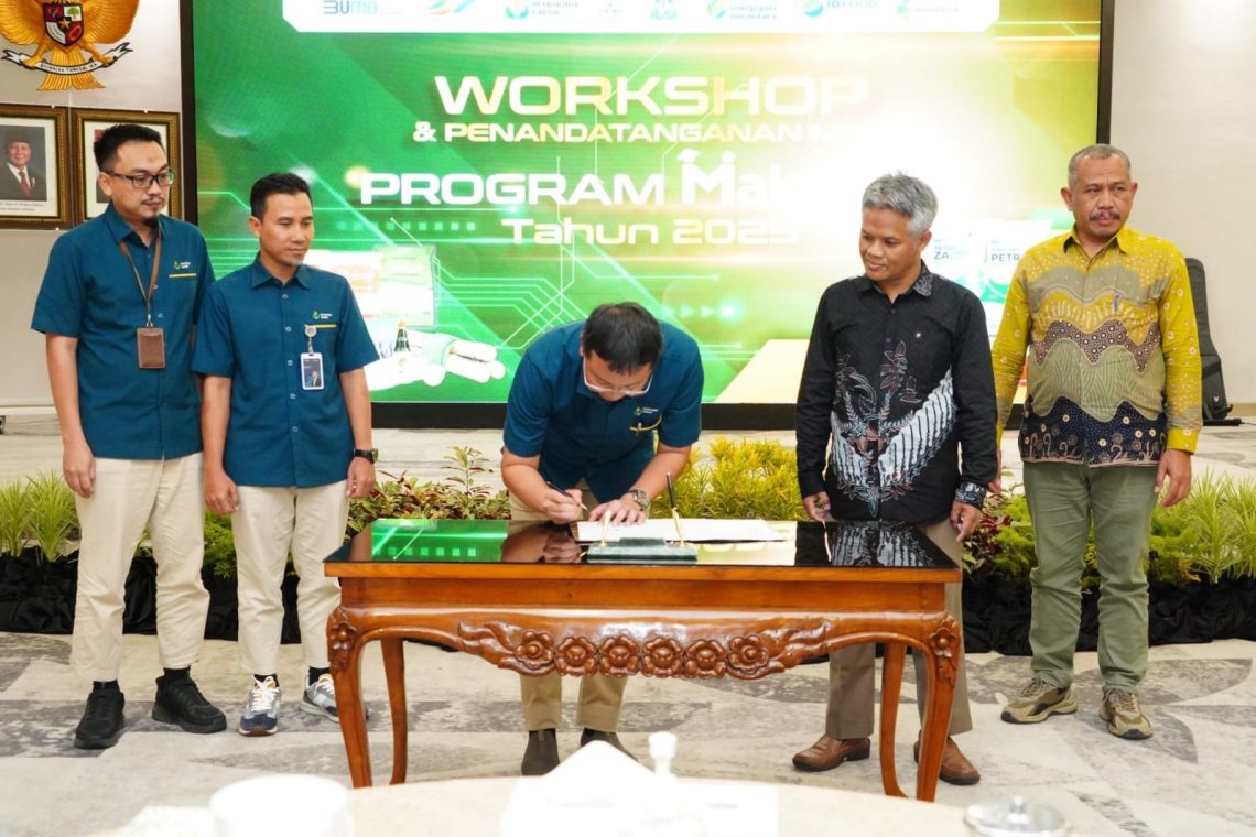 Dukung Swasembada Pangan Nasional, Petrokimia Gresik Teken Mou Perluas Program Makmur 2025