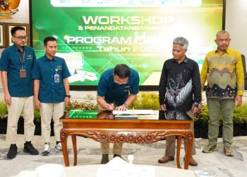 Dukung Swasembada Pangan Nasional, Petrokimia Gresik Teken Mou Perluas Program Makmur 2025