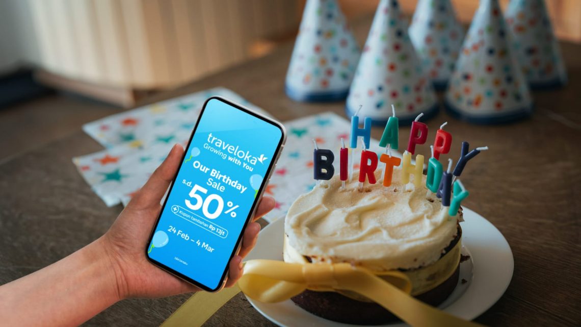 Rayakan Lebih dari Satu Dekade Inovasi, Traveloka Hadirkan Birthday Sale dengan Diskon Eksklusif untuk Jutaan Pengguna di Dunia