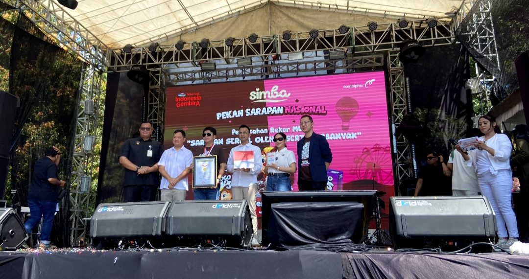Pekan Sarapan Nasional 2025: SIMBA Pecahkan Rekor MURI Sarapan Sereal Peserta Terbanyak di Indonesia