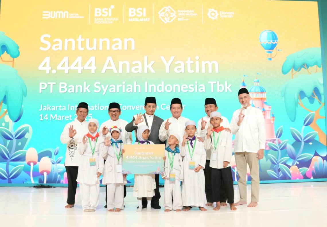 Kinerja Melesat, BSI Berikan Santunan Untuk 4.444 Anak Yatim