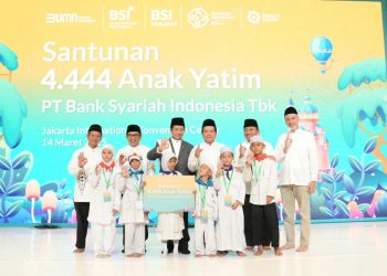 Kinerja Melesat, BSI Berikan Santunan Untuk 4.444 Anak Yatim