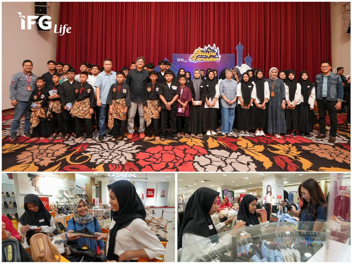 IFG Life Berbagi Kebahagiaan Ramadan dengan Anak Panti Asuhan: Belanja Baju Lebaran & Buka Puasa Bersama