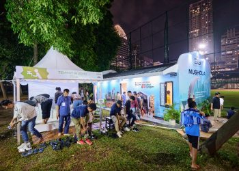Nyaman Beribadah dan Olahraga, SIG Sediakan Musala dan Takjil Gratisdi Area Sundown Markette GBK