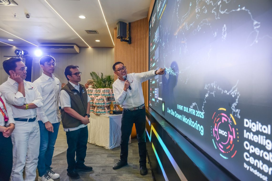 Wamen Nezar Apresiasi Kesiapan Jaringan Indosat Jelang Libur Lebaran