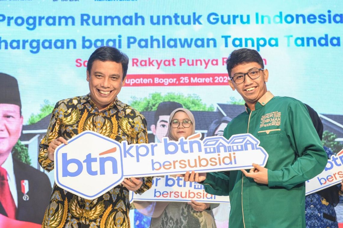BTN Salurkan KPR Subsidi untuk Guru