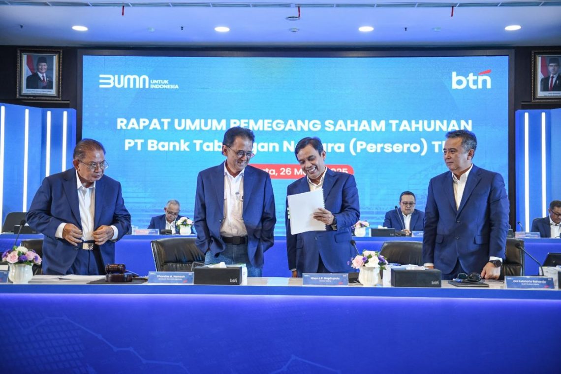 RUPST BTN Rombak Jajaran Direksi dan Komisaris Serta Bagikan Deviden 25%