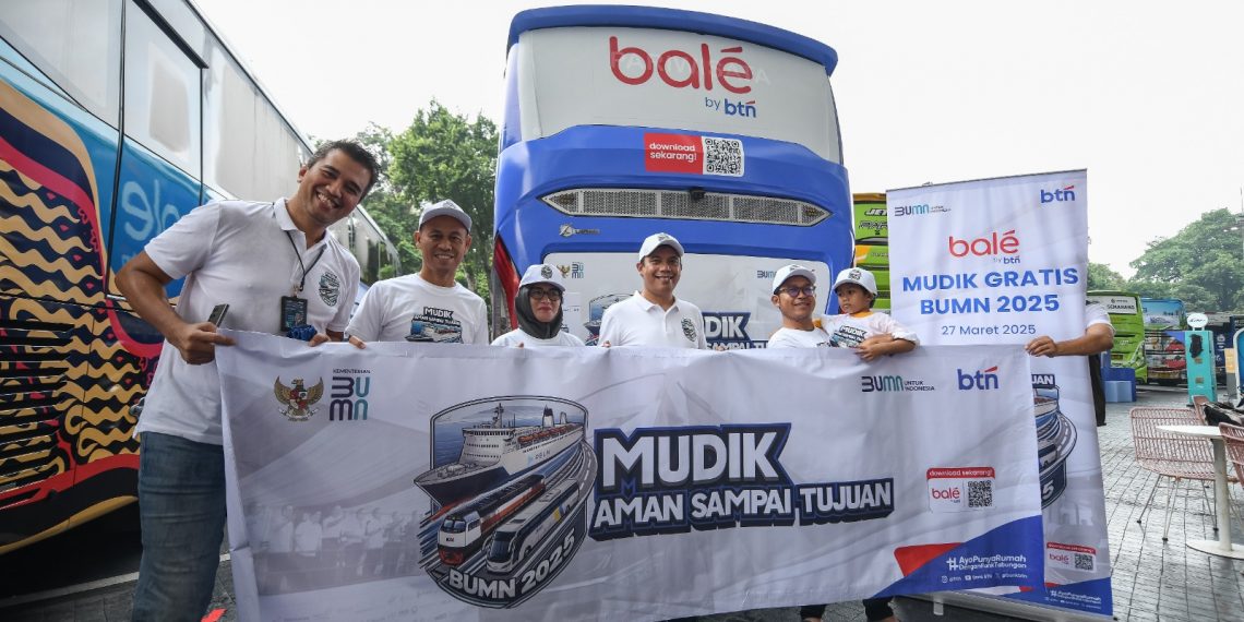 Mudik Bareng BTN, 1000 Pemudik ikut Program Mudik Gratis BTN 2025