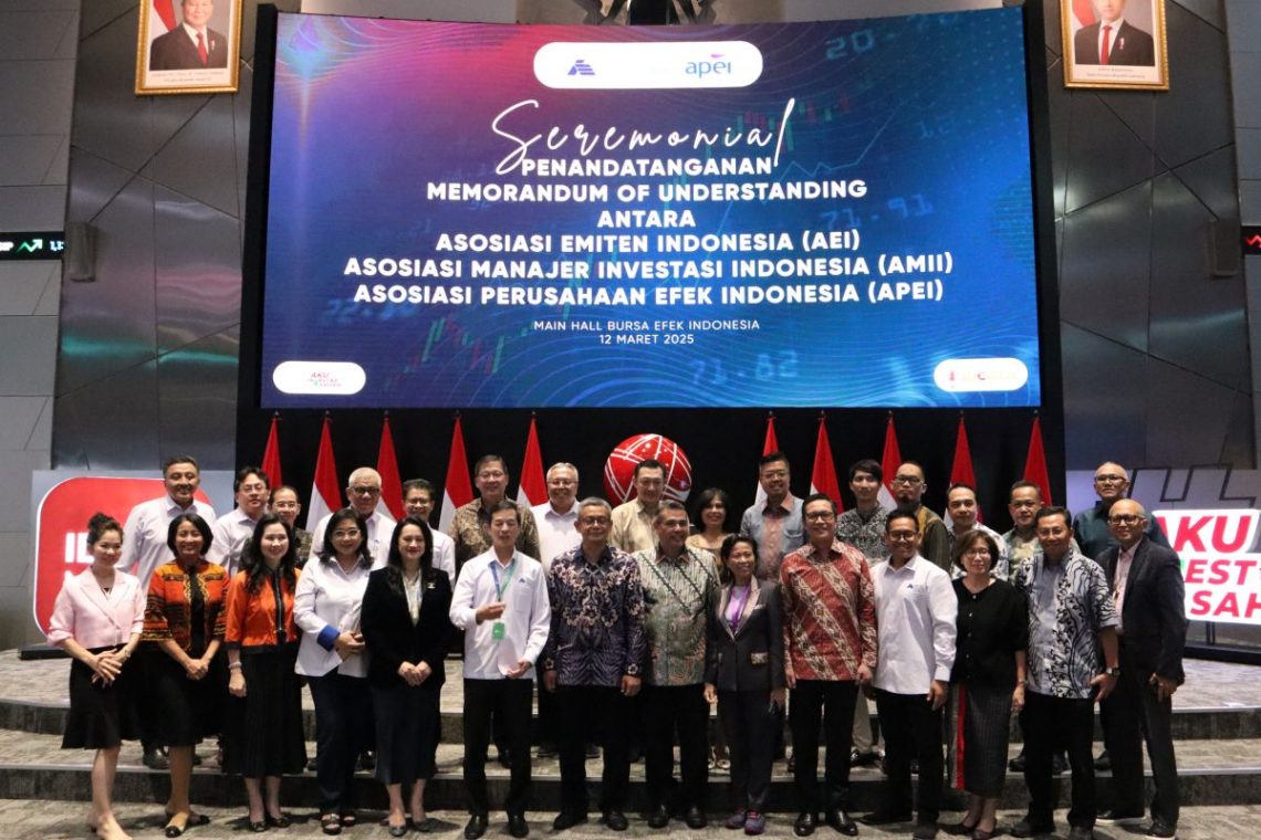 APEI, AMII, Dan AEI Bersinergi Kembangkan Pasar Modal Indonesia