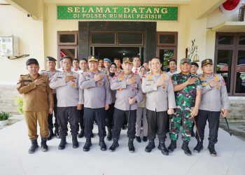Pastikan pelayanan optimal, Kapolri Kunjungi Polsek Rumbai Pesisir