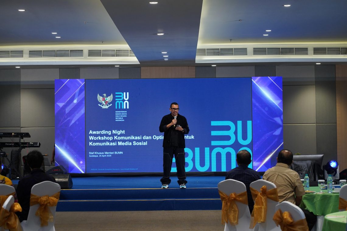 Kementerian BUMN Dorong Penguatan Komunikasi Digital Lewat Workshop Media Sosial Berbasis AI dan Praktik Lapangan