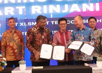 XLSMART – Huawei – ZTE Kolaborasi Tingkatkan Kualitas Jaringan Dan Talenta Digital Indonesia