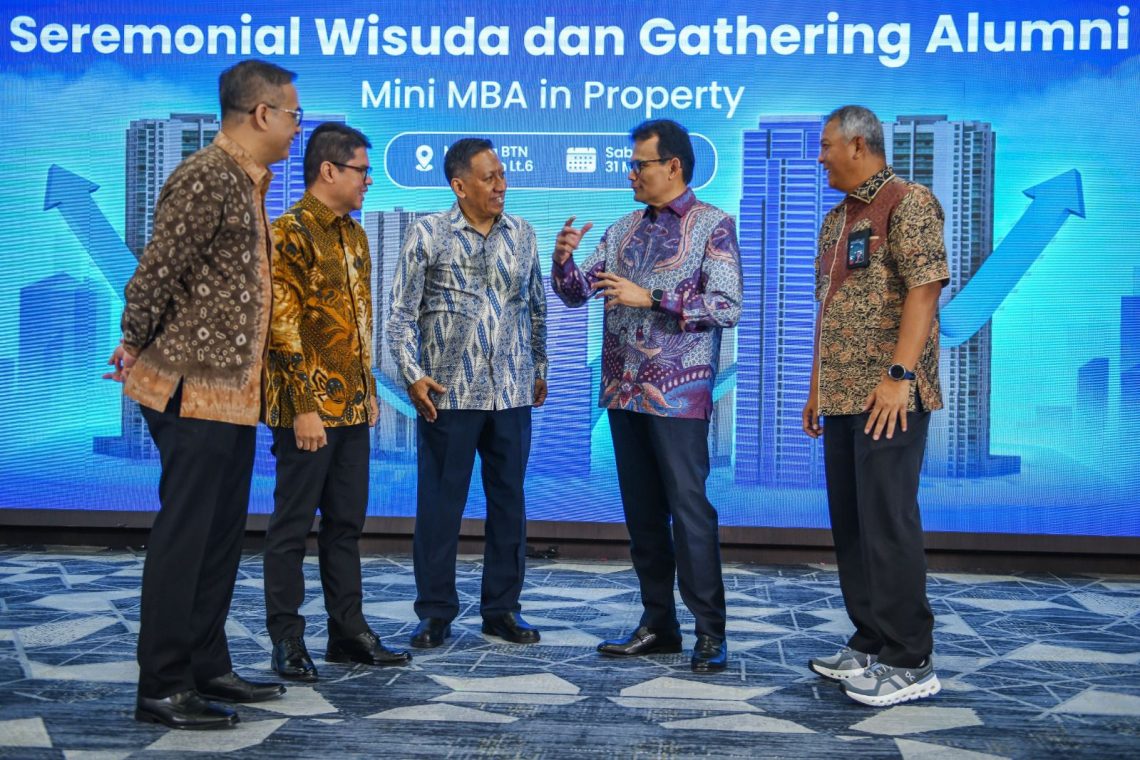 BTN dan SBM ITB Apresiasi Lulusan Unggulan Program Mini MBA in Property Batch 20–22