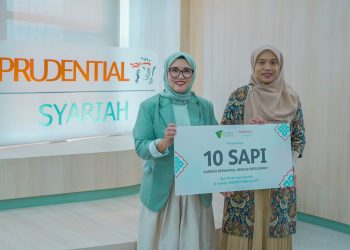 Rayakan Idul Adha, Prudential Syariah Menyalurkan Daging Kurban ke 1.500 Penerima Manfaat di Wilayah 3T