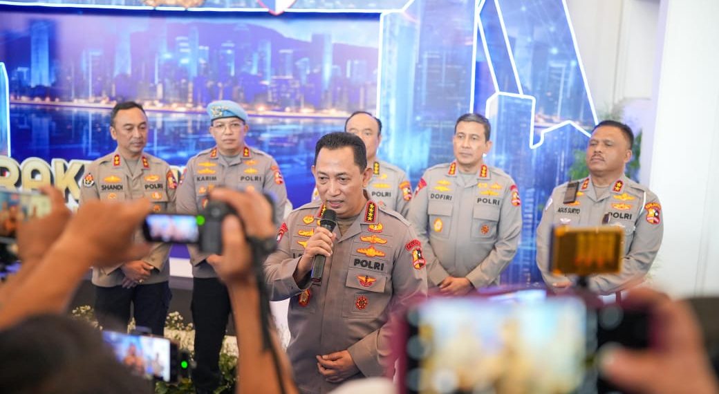 Buka Rakernis Fungsi Lantas, Kapolri Minta Optimalisasi Pelayanan Masyarakat