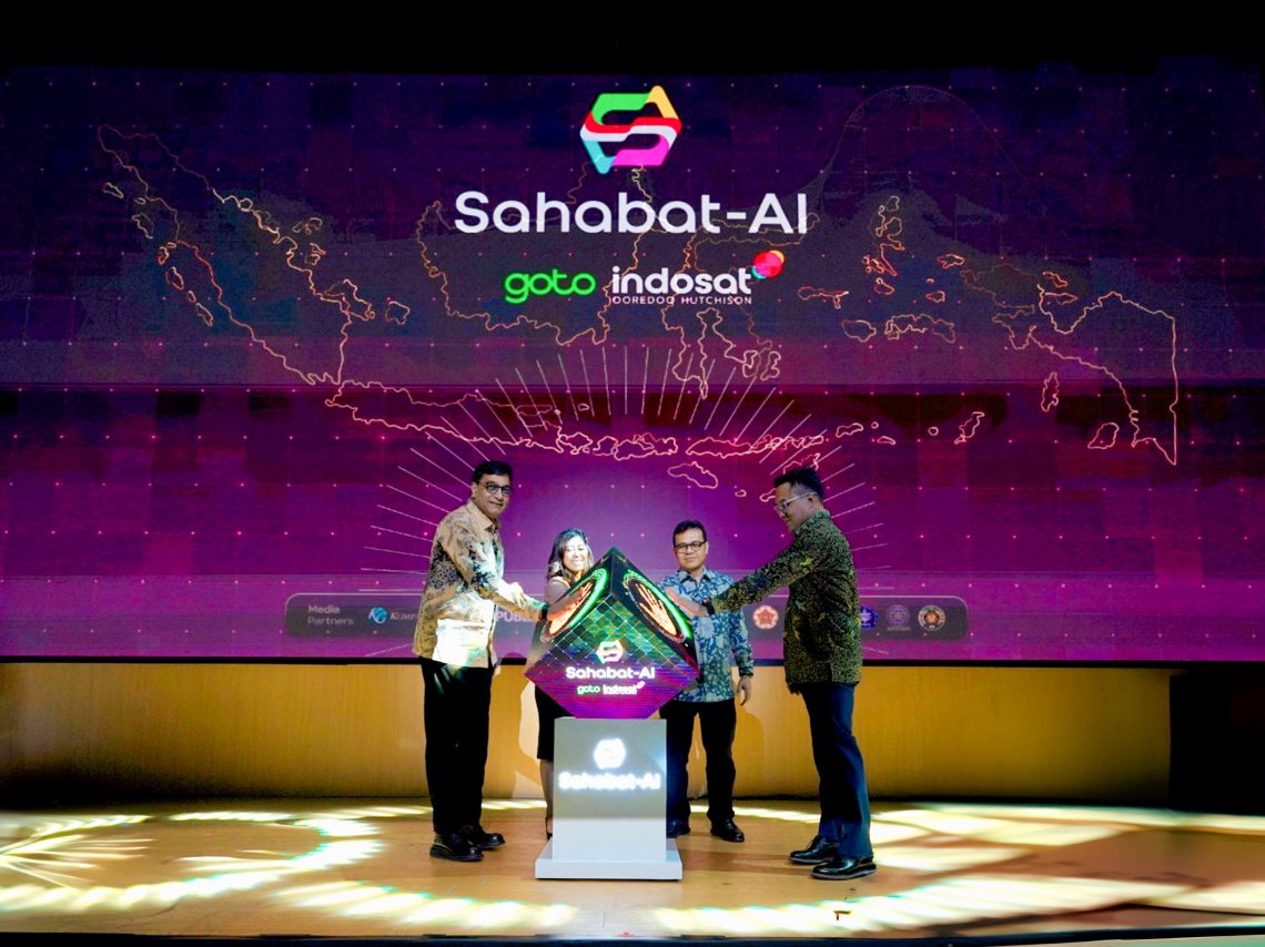 Indosat Ooredoo Hutchison dan GoTo Luncurkan Sahabat AI