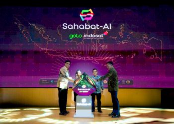 Indosat Ooredoo Hutchison dan GoTo Luncurkan Sahabat AI