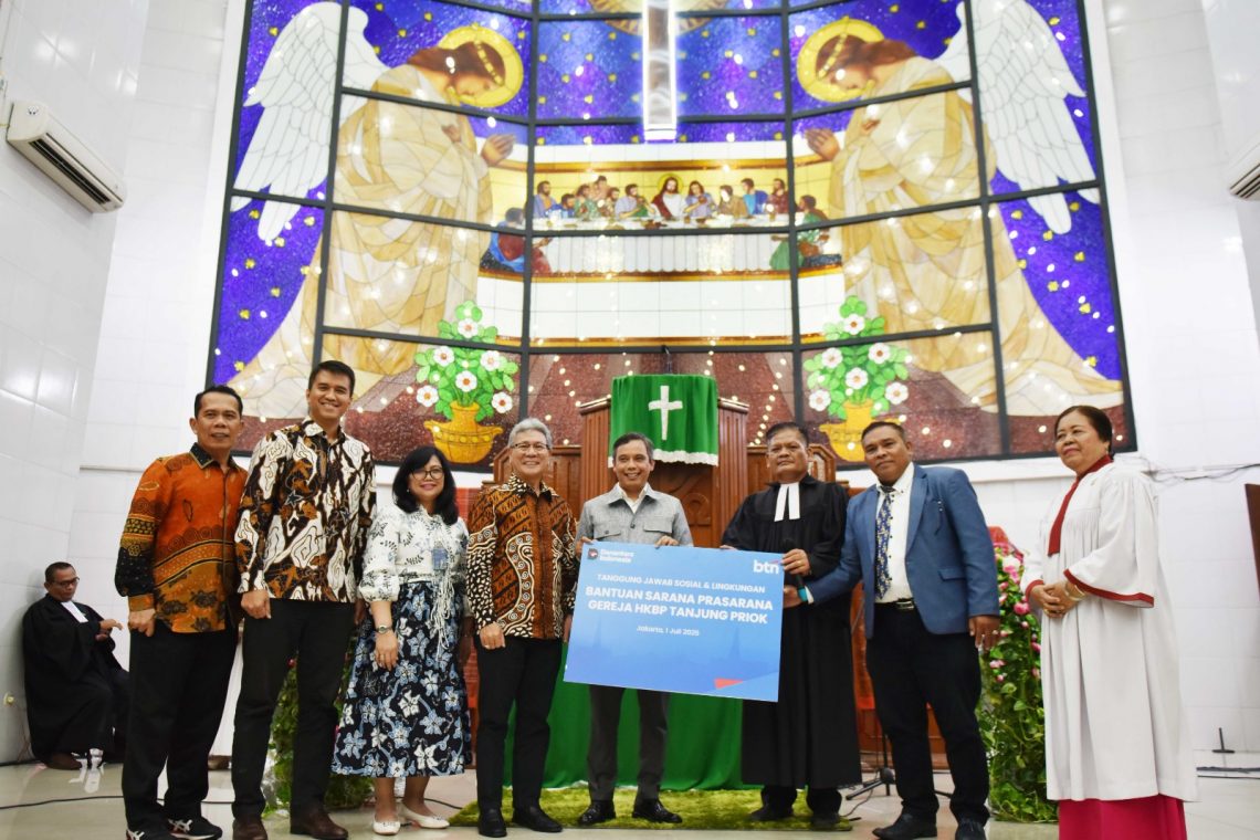 BTN Salurkan Bantuan TJSL Rumah Ibadah