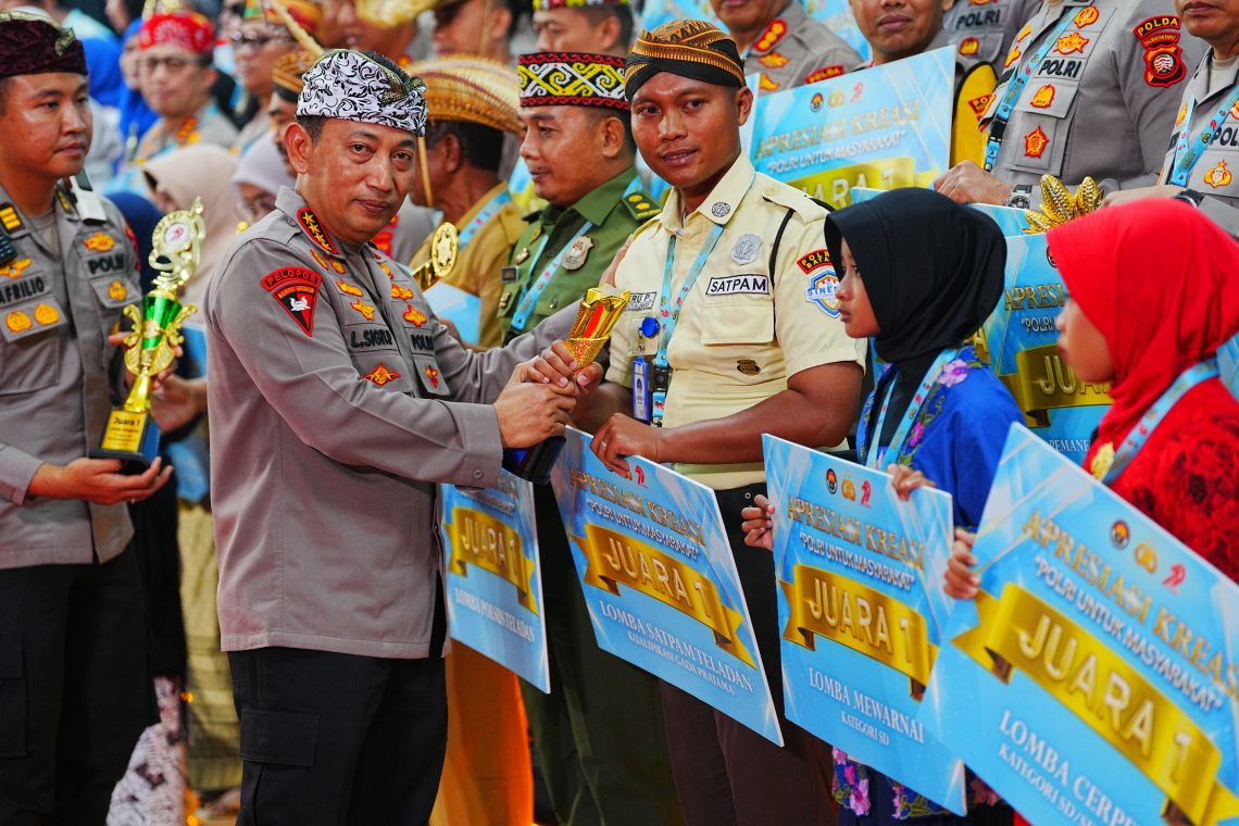Kapolri Apresiasi Pemenang Kreasi Polri: Jadikan Ajang Ini Sebagai Momentum Pengembangan Diri