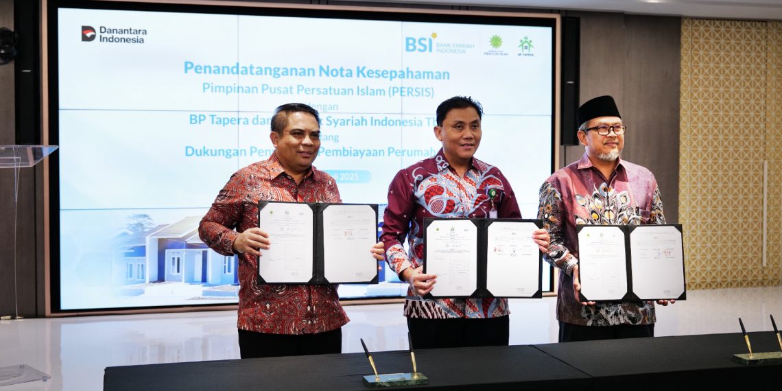 Gandeng BP Tapera dan PERSIS, BSI Akselerasi Penyaluran KPR Subsidi Skema FLPP