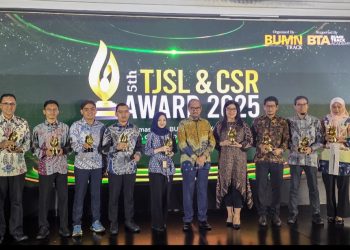 Petrokimia Kembali Raih Golden Star Di Ajang “TJSL & CSR Award 2025” Berkat Program Inklusif Dan Berdampak