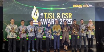 Petrokimia Kembali Raih Golden Star Di Ajang “TJSL & CSR Award 2025” Berkat Program Inklusif Dan Berdampak