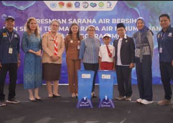 Dukung Pemerintah Capai Target Akses Air Minum Layak dan Aman, Danone Indonesia Resmikan Sarana Air Bersih dan Air Minum Aman di NTT