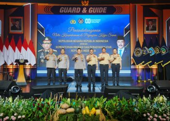 Kapolri dan Menteri Imipas Sepakat Perkuat Sinergi Lewat Penandatanganan Nota Kesepahaman