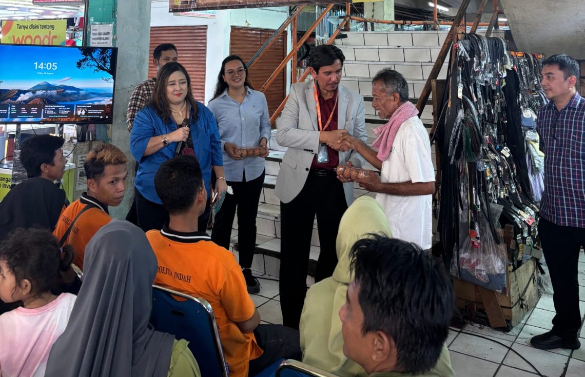 BNI Dorong Literasi Digital dan Inklusi Keuangan di Pasar Pademangan Timur