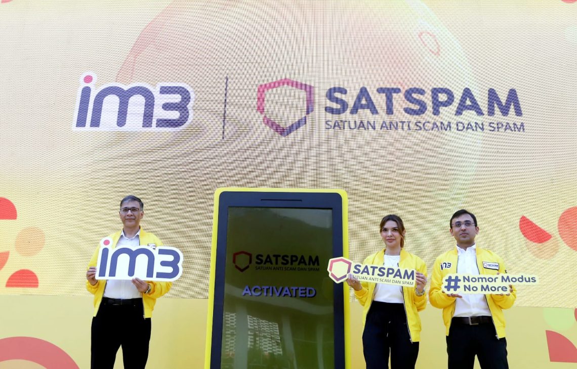 IM3 menghadirkan fitur SATSPAM (Satuan Anti Scam dan Spam)
