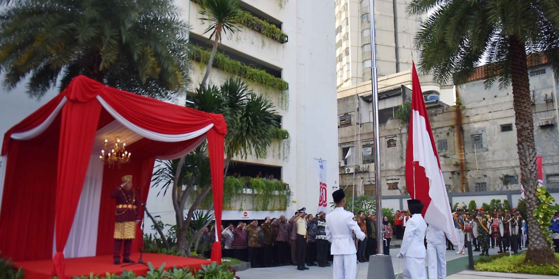 BTN Gelar Upacara Peringatan HUT Kemerdekaan Republika Indonesia ke-80