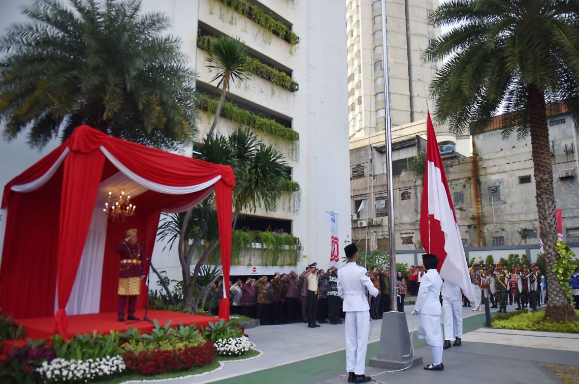 BTN Gelar Upacara Peringatan HUT Kemerdekaan Republika Indonesia ke-80