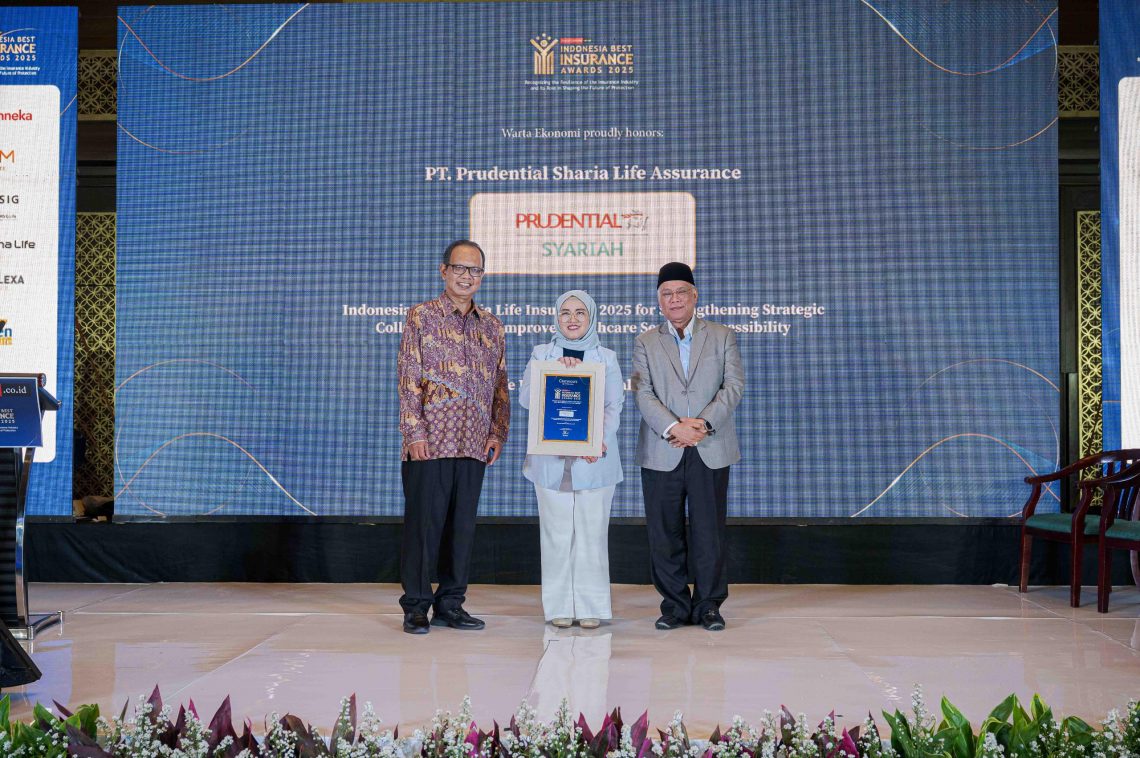 Prudential Syariah Raih Penghargaan “Indonesia Best Sharia Life Insurance 2025” Atas Upaya Tingkatkan Akses Layanan Kesehatan untuk Peserta