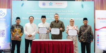 Prudential Syariah dan Majelis Pendayagunaan Wakaf PP Muhammadiyah Berkolaborasi melalui Program Peningkatan Literasi & Inklusi serta Distribusi Wakaf untuk Pemberdayaan Masyarakat