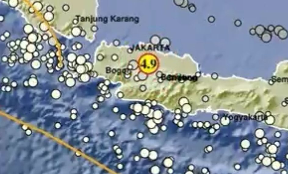 Gempa 4,9 SR Guncang Kabupaten Bekasi, Warga Diminta Tetap Waspada