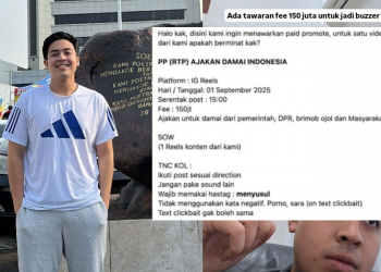 Jerome Polin Ungkap Tawaran Jadi Buzzer, Sekali Posting Bisa Raup Rp150 Juta