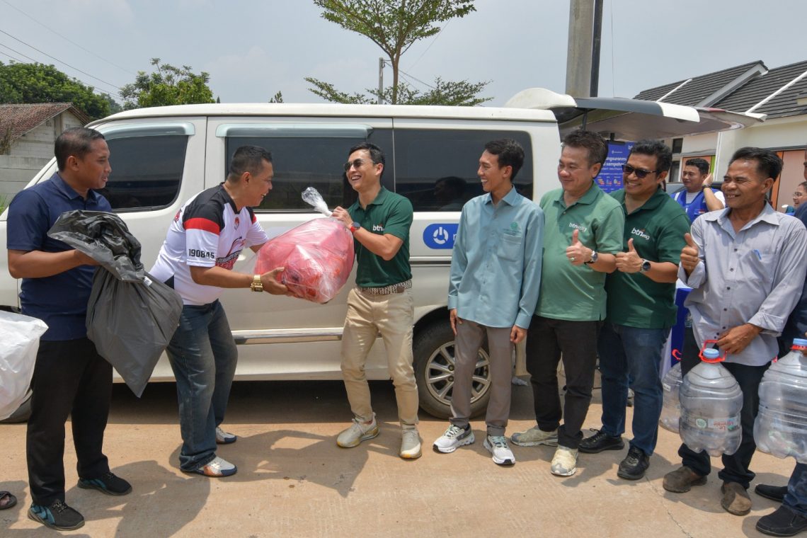 Tukar Sampah, Kurangi Cicilan Rumah BTN