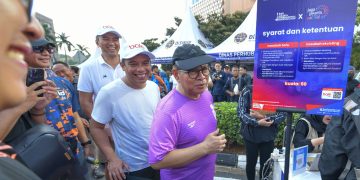 Gubernur DKI Jakarta Tinjau Booth BTN JAKIM di CFD Jakarta