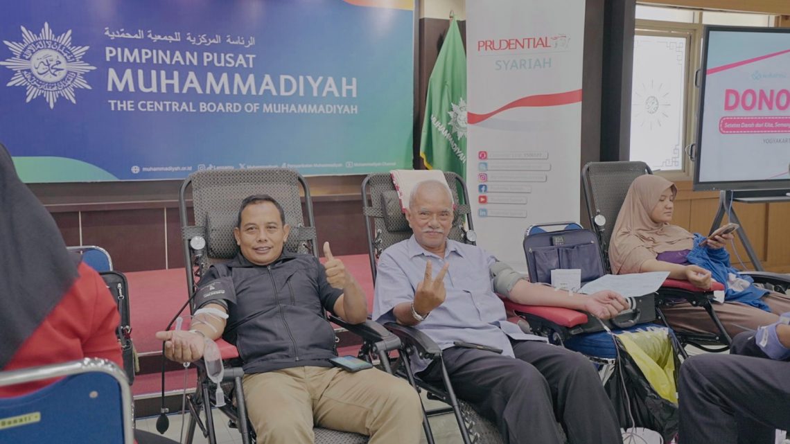 Kolaborasi Prudential Syariah dan Muhammadiyah Hadirkan Donor Darah untuk Kesehatan dan Kemanusiaan