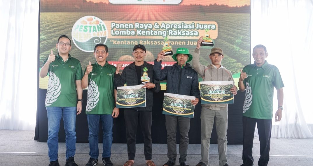 Dorong Peningkatan Produktivitas & Swasembada Pangan,Petrokimia Gresik Gelar Lomba Kentang Raksasa Di Dieng Raya