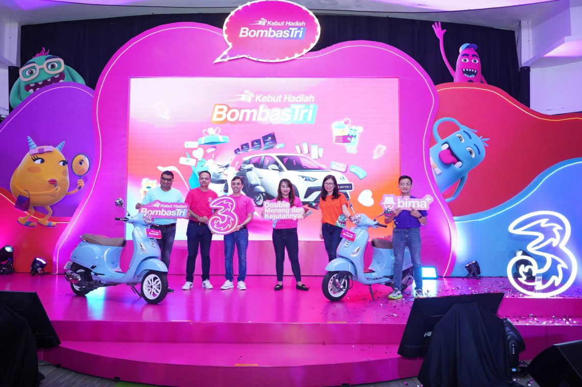 Tri Kembali Hadirkan Program Kebut Hadiah BombasTri