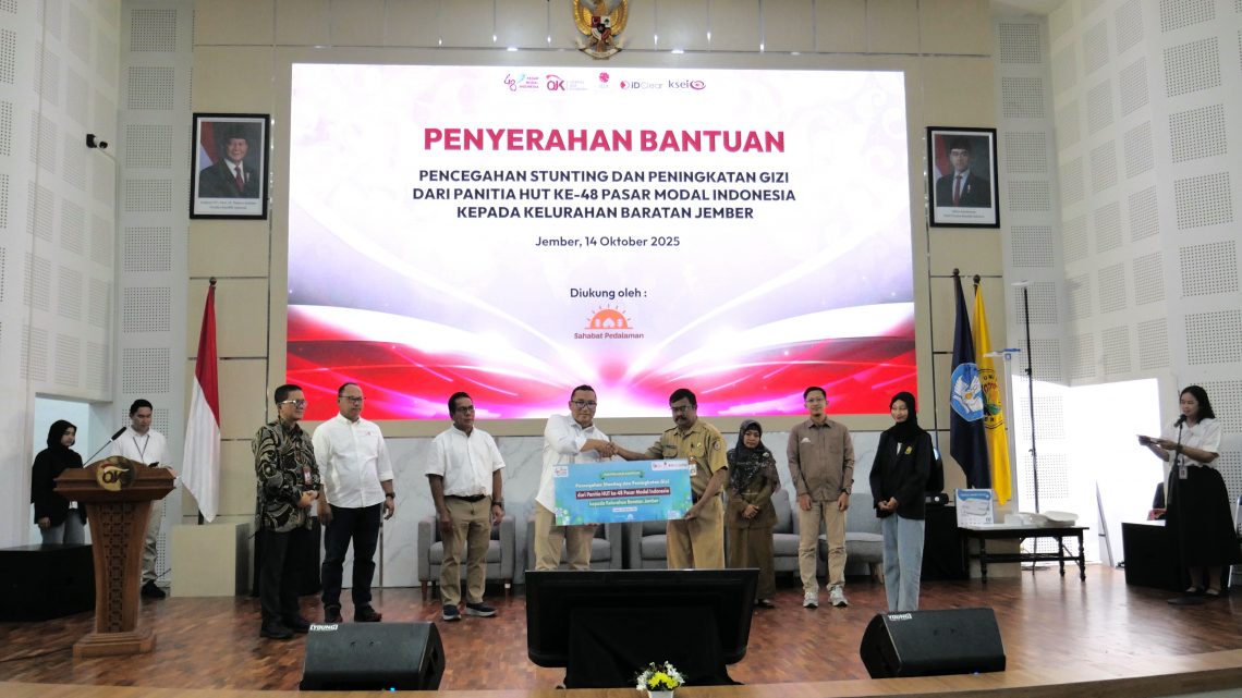 Pasar Modal Indonesia Galakkan Program Gizi untuk Tekan Angka Stunting di Jember