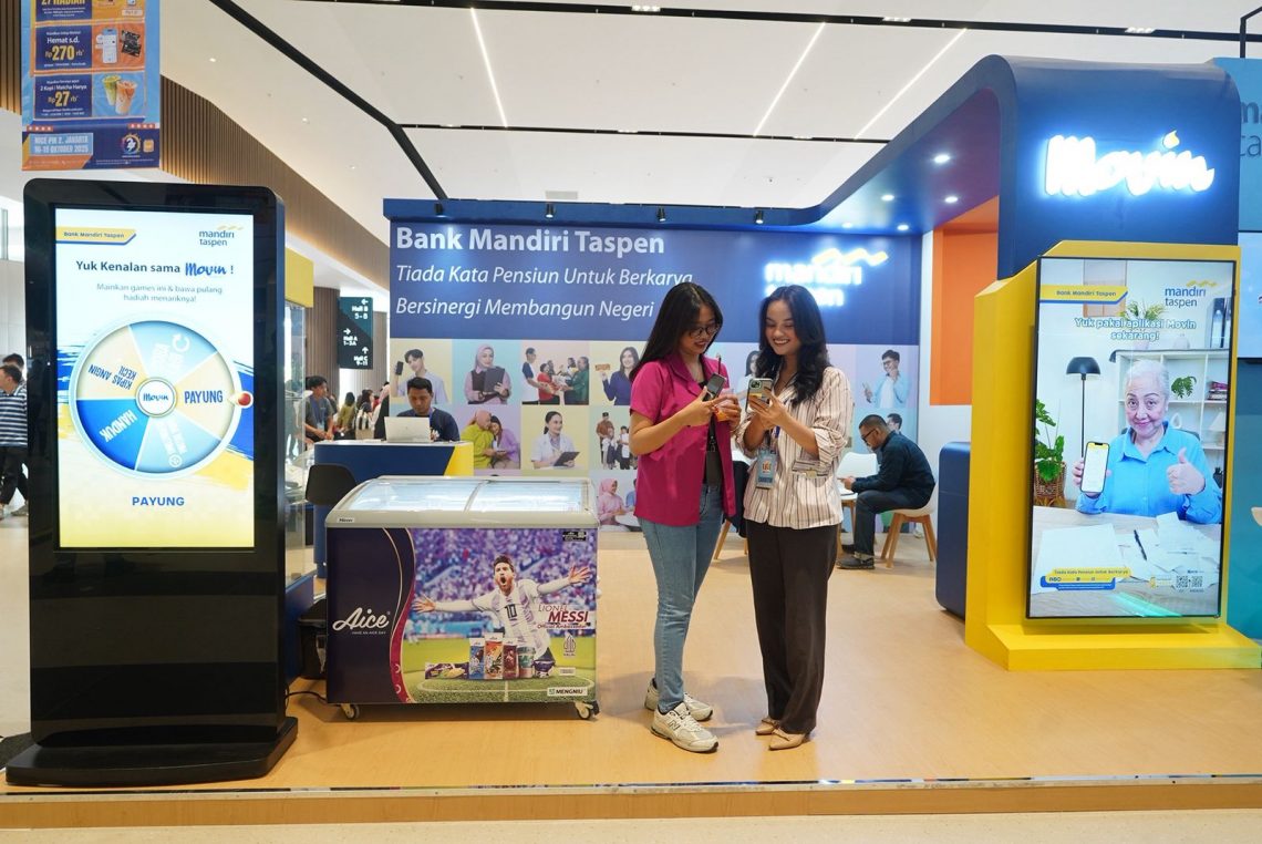 Bank Mandiri Taspen Hadir Meriahkan HUT Bank Mandiri dengan Semangat Berkarya Tanpa Batas
