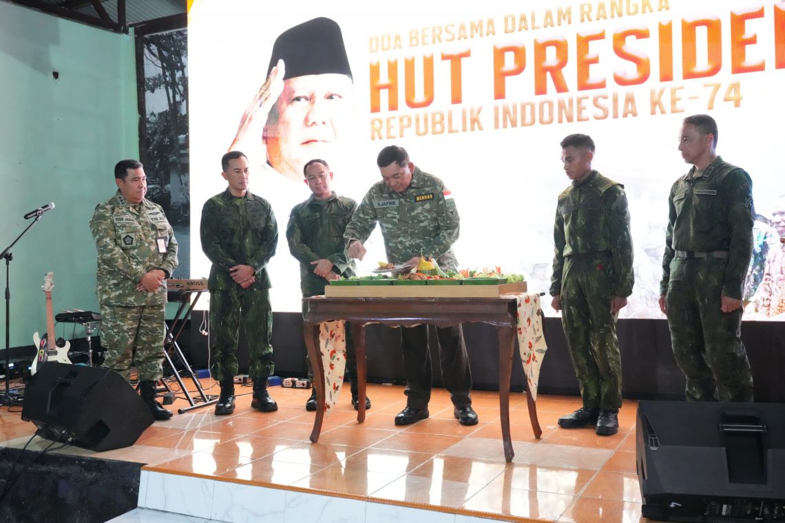 Doa Bersama TNI di Papua Tengah, Wujud Syukur dan Soliditas untuk Bangsa