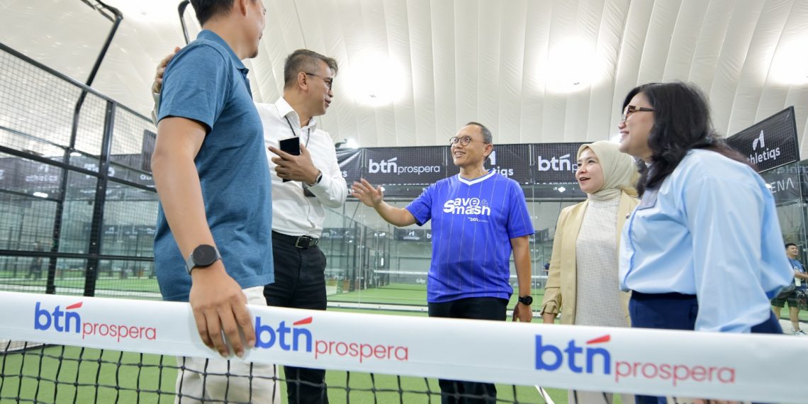 Dukung Olahraga Padel, BTN Luncurkan Program Save & Smash