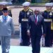 Prabowo Sambut Hangat Presiden Afrika Selatan Ramaphosa di Istana Merdeka