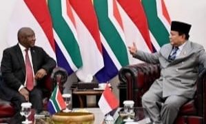 Presiden Afrika Selatan Ramaphosa Bertemu dengan Prabowo, Memuji Indonesia Komitmen Melawan Apartheid